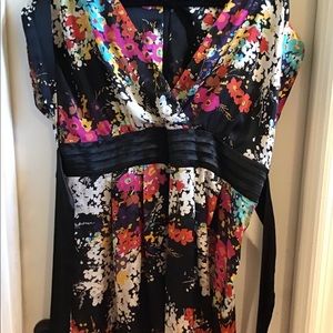 Gorgeous black floral dress